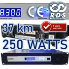 
250 watt transmitter. 
